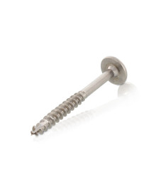 Pan washer head timber screw 9250 with cutting point 8x160 AISI304 stainless steel