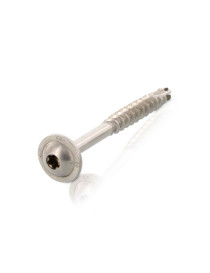 Pan washer head timber screw 9250 with cutting point 8x160 AISI304 stainless steel