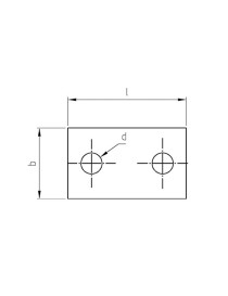Verbinder 9036 51mm A2 Edelstahl