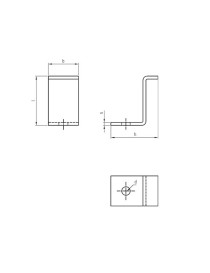 angles 9036 46mm AISI304 stainless steel
