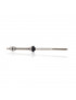 Hanger bolt with DIN6923 and EPDM 12x350mm AISI304 stainless steel