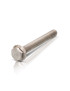 Sechskantschraube 6921 mit Flansch, VG und Sperrverzahnung M8x12mm A2 Edelstahl