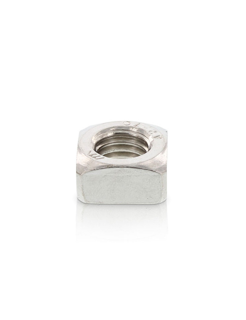 Square nut DIN557 6mm AISI304 stainless steel