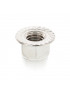 Hexagon self-lock flange nut with serration DIN6926 6mm AISI304 stainless steel