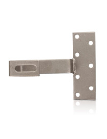 Fix-solar hook sandblasted bow 5mm AISI304 stainless steel